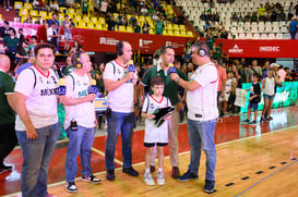 Básquetbol selección México vs Colombia @tar.mx