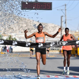 Beatrice Kemunto Gesabwa, campeona 10k @tar.mx