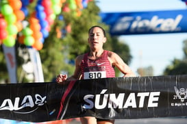 Argentina Valdepeñas Cerna, campeona 21K @tar.mx