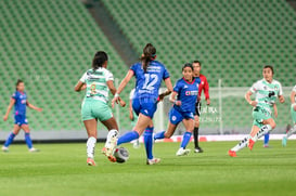 Santos vs Cruz Azul femenil @tar.mx