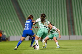 Santos vs Cruz Azul femenil @tar.mx