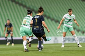 Santos vs Pumas femenil @tar.mx