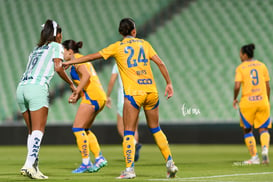 Santos vs Tigres femenil @tar.mx