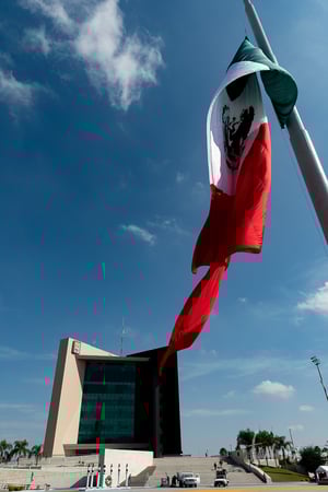 Bandera de México, Plaza Mayor de Torreón