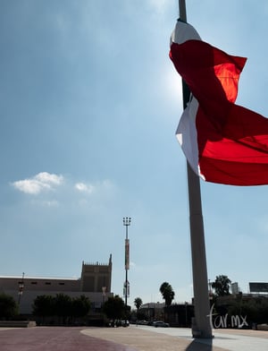 Galería de fotos: Bandera de México, Plaza Mayor de Torreón