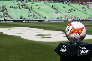 Balón para el encuentro Santos León J10 A2018