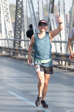 Maratón LALA 2020, puente plateado