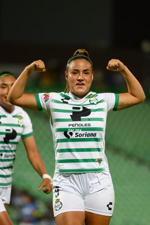 Festejo de gol, Alexia Villanueva