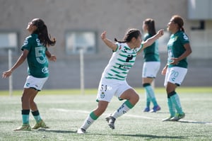 Galería de fotos: Celebran gol de Hiromi, Hiromi Alaniz