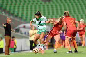 Lia Romero, Andrea Hernández, Paulina Solís
