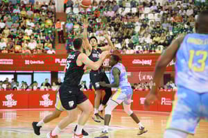 Básquetbol selección México vs Colombia