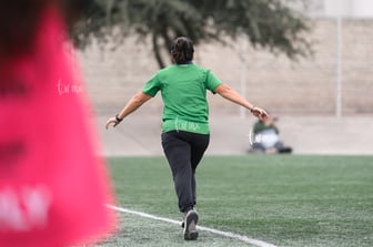 celebran gol, Claudia Ríos