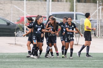 celebran gol, Jennifer Escareño