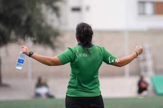 celebración de gol, Claudia Ríos