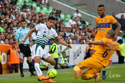 Jorge Sánchez Ramos 4 » Clausura cuartos de final 2018, Santos vs Tigres, vuelta