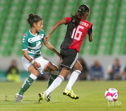 Brenda Guevara 7, Mitzi Martínez 16 | Santos vs Atlas jornada 16 apertura 2018 femenil