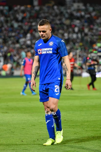 Cabecita Rodríguez, Jonathan Rodríguez » Santos vs Cruz Azul jornada 18 apertura 2019 Liga MX