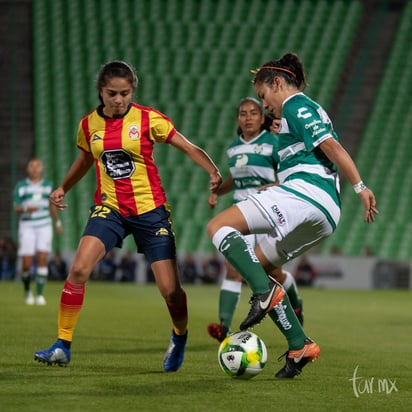 Dalia Molina, Katia Estrada » Santos vs Morelia J2 C2019 Liga MX Femenil