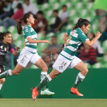 Katia Estrada » Santos vs Necaxa J10 C2019 Liga MX Femenil