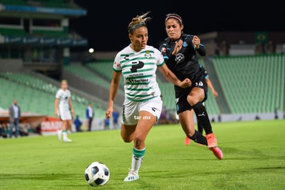 Alexia Villanueva, Joseline Montoya | Santos vs Chivas J9 A2021 Liga MX femenil