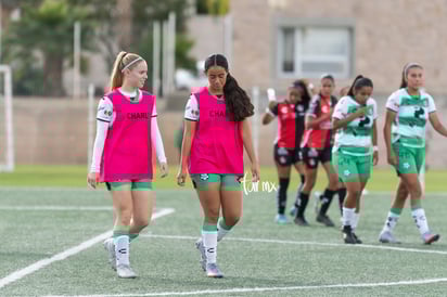 Alexa Ostos, María Carrillo | Santos Laguna vs Atlas FC femenil J13 A2022 Liga MX