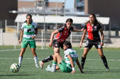 Ailin Serna, Ashleen Carrillo, Ana Torres » Santos vs Atlas J10 C2023 Liga MX