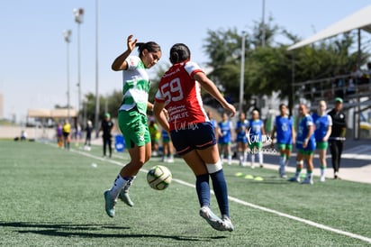 Valentina De La Mora, Maika Albéniz » Santos vs Chivas J15 C2023 Liga MX