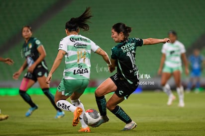 Katia Estrada, Mayalu Rausch | Santos vs Leon femenil