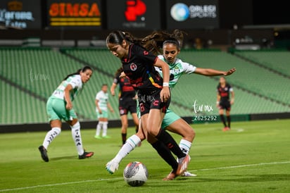 Michel Ruiz, Ammanda Marroquin | Santos vs Tijuana femenil