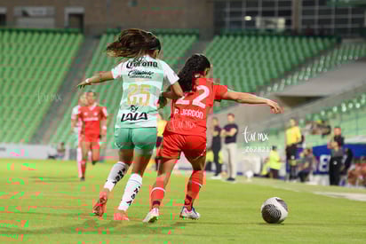 Michel Ruiz, Patricia Jardón | Santos vs Toluca  femenil