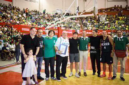 reconocimiento | Básquetbol selección México vs Colombia