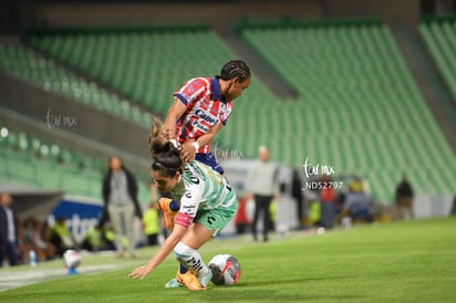 Trudi Carter, Alexxandra Ramírez | Santos Laguna vs Atlético San Luis femenil