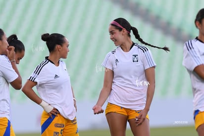 María González, Greta Espinoza » Santos vs Tigres femenil J7