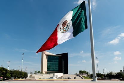 Bandera de México, Plaza Mayor de Torreón | Bandera de México, Plaza Mayor de Torreón