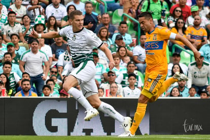 Julio Furch | Clausura cuartos de final 2018, Santos vs Tigres, vuelta