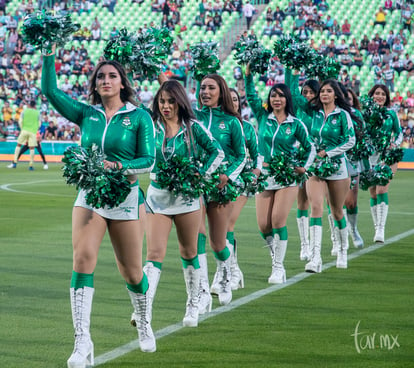 Animadoras | Santos vs América jornada 16 apertura 2018