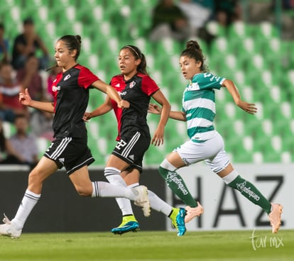 Joseline Hernández Hurtado 9 | Santos vs Atlas jornada 16 apertura 2018 femenil