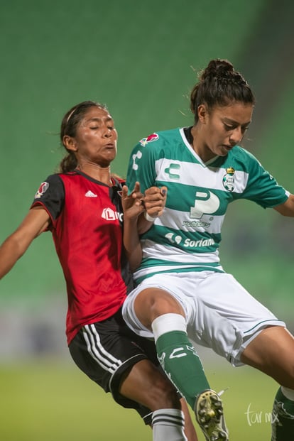 Brenda Guevara 7 | Santos vs Atlas jornada 16 apertura 2018 femenil