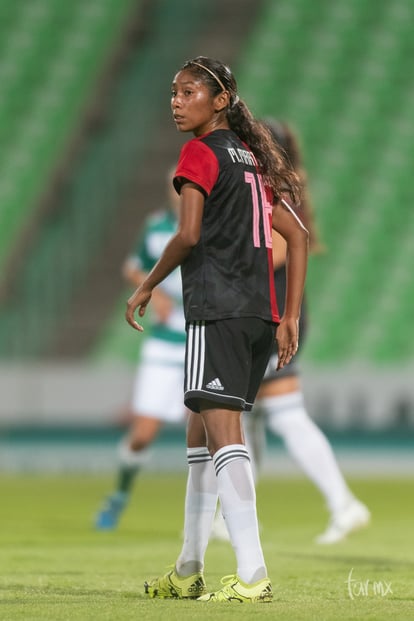 Mitzi Aranzazu Martínez Ávalos 16 | Santos vs Atlas jornada 16 apertura 2018 femenil