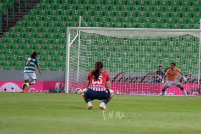 penal cobrado | Santos vs Chivas jornada 12 apertura 2018 femenil