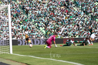 gol del cabecita, Rodolfo Cota Robles, portero León | Santos vs Leon jornada 9 apertura 2018