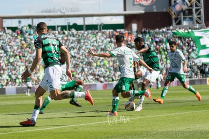 Ayrton Preciado, cabecita | Santos vs Leon jornada 9 apertura 2018