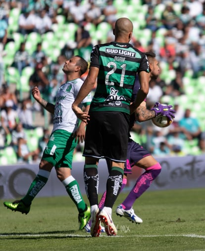 Luis Montes, Matheus Dória Macedo, Jonathan Orozco | Santos vs Leon jornada 9 apertura 2018