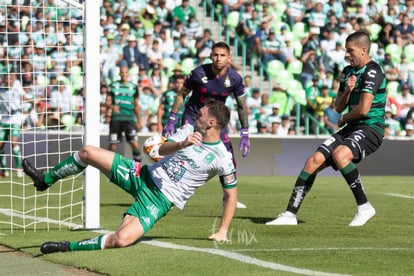 Mauro Boselli de la fiera, intento fallido | Santos vs Leon jornada 9 apertura 2018