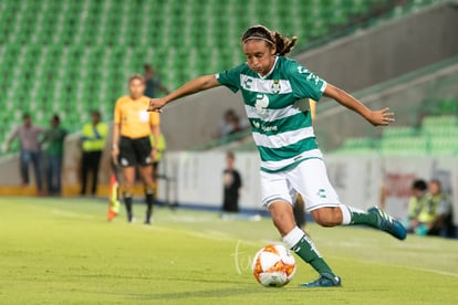 Nancy Quiñones | Santos vs Necaxa jornada 10 apertura 2018 femenil