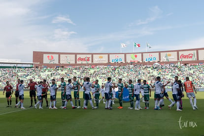 Inicio del partido | Santos vs Puebla jornada 3 apertura 2018