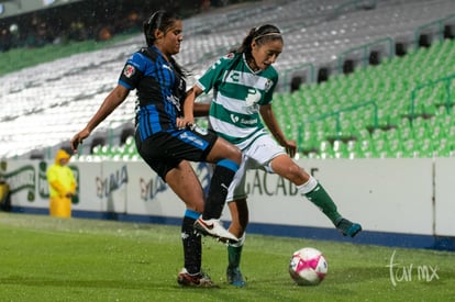 Nancy Quiñones 11 | Santos vs Querétaro jornada 14 apertura 2018 femenil