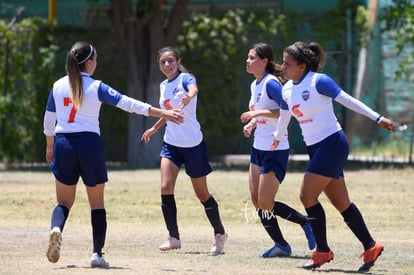 festejo de gol | Aztecas FC vs Esffem Zacatecas femenil sub 17