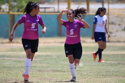 festejo de gol | Aztecas FC vs Esffem Zacatecas femenil sub 17