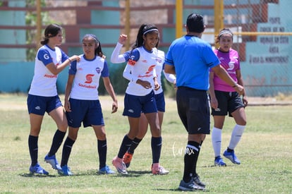 festejo de gol | Aztecas FC vs Esffem Zacatecas femenil sub 17